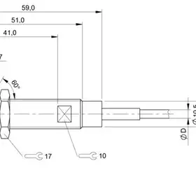 Индуктивный датчик Balluff BES 516-300-S162-D-PU-05
