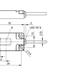 Оптический датчик Balluff BOS R01E-PS-KF20-02