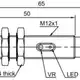 Оптический датчик LANBAO PR12-BC15DNC-E2