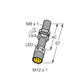 Индуктивный датчик TURCK BI1.5U-EGT08-AP6X-H1341