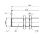 Емкостной датчик Balluff BCS M18B4N1-NSC80D-EP02