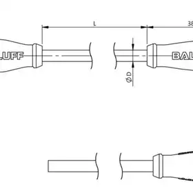 Соединительный кабель Balluff BCC M414-M424-6D-366-EX64N9-010