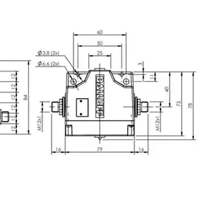 Блочный выключатель Balluff BNS 816-B06-PA-12-610-11-S80S