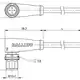 Разъем с кабелем Balluff BCC M424-0000-2A-008-EX44T2-020
