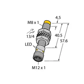Индуктивный датчик TURCK NI5-M08E-AN6X-H1341