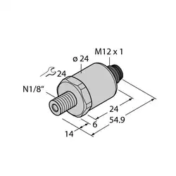 Датчик давления TURCK PT100PSIG-1014-U1-H1141/X