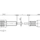 Индуктивный датчик расстояния Balluff BAW M08EI-UAD15B-BP00,5-GS04