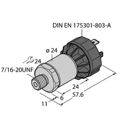 Датчик давления TURCK PT30PSIG-1005-U1-DA91/X