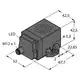 Индуктивный датчик TURCK NI50U-Q42TWD-VP6X-H1141