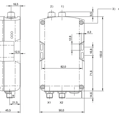 Блок обработки RFID Balluff BIS M-6000-007-050-00-ST15
