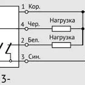 Индуктивный датчик СЕНСОР ВБИ-М12-60В-1123-З.9