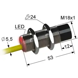 Индуктивный датчик Мега-К PS2-18M53-15N41-K