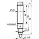 Индуктивный датчик ТЕКО ISN EF26A-43N-4-LZ-C