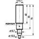 Индуктивный датчик ТЕКО ISB AF3A-43P-3,5-L