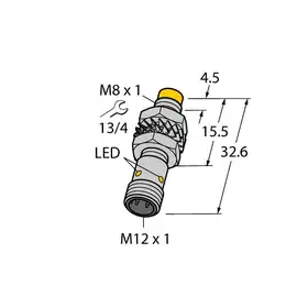 Индуктивный датчик TURCK NI5-M08KK-AP6X-H1341