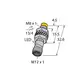 Индуктивный датчик TURCK NI5-M08KK-AP6X-H1341