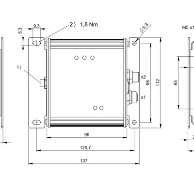 Блок обработки RFID Balluff BIS M-626-069-A01-06-ST31