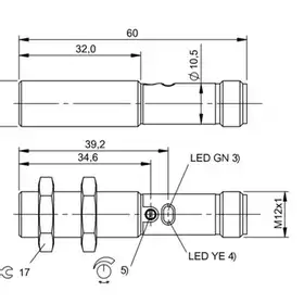 Оптический датчик Balluff BOS 12M-PA-RH12-S4