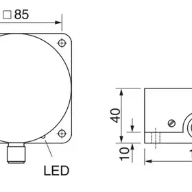 Индуктивный датчик EGE-Elektronik IDU 105 GSP