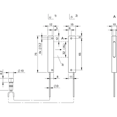 Оптоволоконный кабель Balluff BOH AR-R113-010-01-S49F