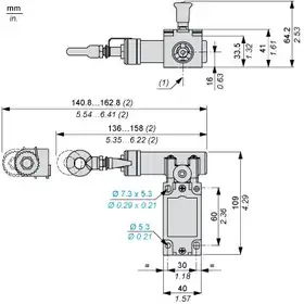 Тросовый выключатель аварийной остановки Telemecanique XY2CJL15H29