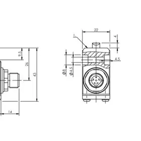 Одиночный выключатель Balluff BNS 813-100-D-39-S80