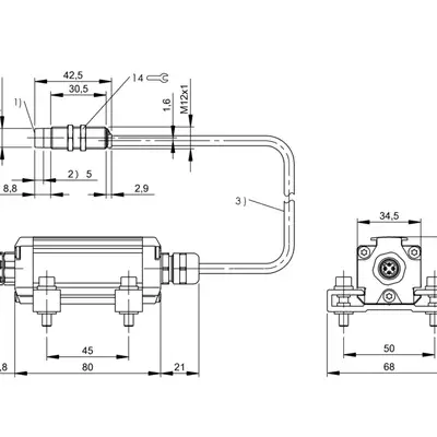 RFID головка чтения/записи Balluff BIS VL-306-001-S4