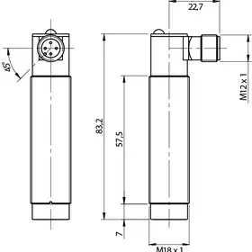Cветовой барьер безопасности DATASENSING SH2/R-1KIC