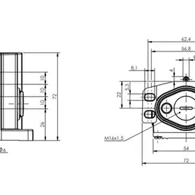 Блочный выключатель Balluff BNS 819-B04-D10-46-12