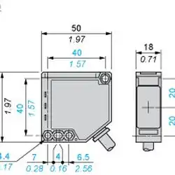 Оптический датчик Telemecanique XUK1ARCNL2