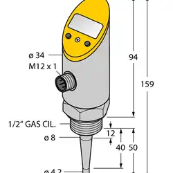 Датчик температуры TURCK TS-516-LUUPN8X-H1141-L050