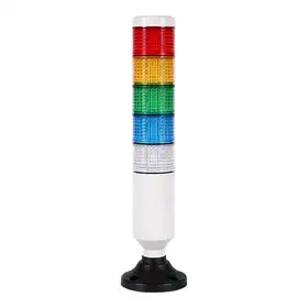 Светодиодная сигнальная колонна Autonics PL4GZ-502-RYGBC