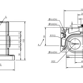 Блочный выключатель Balluff BNS 823-D05-L12-100-22-05-FC
