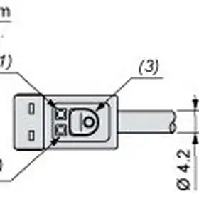 Оптический датчик Telemecanique XUM5APSBL5