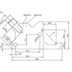 Щелевой датчик Balluff BWL 2222C-001-S4