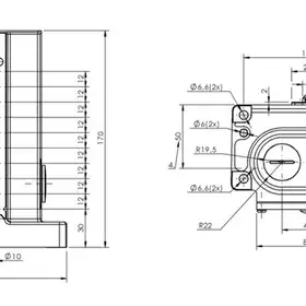 Блочный выключатель Balluff BNS 813-D10-R12-100-10-01-FD