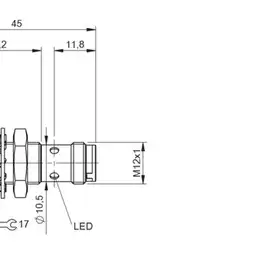 Индуктивный датчик Balluff BES M12MC1-NSC10F-S04G