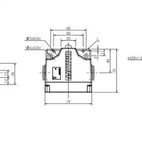 Блочный выключатель Balluff BNS 813-B02-D12-61-A-20-01