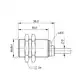 Индуктивный датчик Balluff BES M18MD-PSC50B-BP05-003