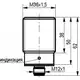 Индуктивный датчик ТЕКО ISB AC9A-43P-12-LZS4