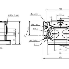 Блочный выключатель Balluff BNS 819-D03-D12-100-10-FD-S4L-I