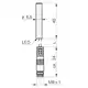Индуктивный датчик Baumer IFRM 06N17A1/KS35L