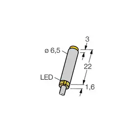 Индуктивный датчик TURCK NI3-EH6.5K-AP6X