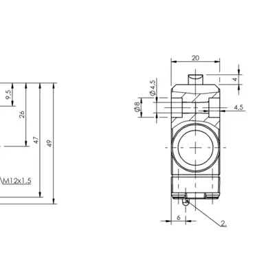 Одиночный выключатель Balluff BNS 819-99-D-11-FC