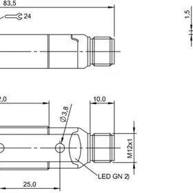 Оптический датчик Balluff BOS 18KW-NA-1N1R-S4-C