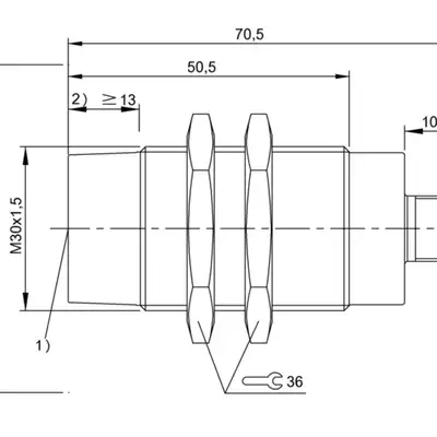 RFID головка чтения/записи Balluff BIS C-323/01-S4