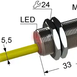 Индуктивный датчик Мега-К PS2-18M33-5B21-K