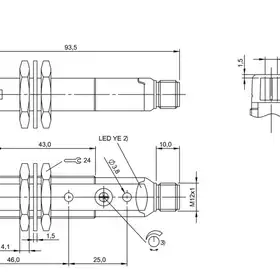 Оптический датчик Balluff BLE 18KW-NA-1LT-S4-C