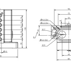 Блочный выключатель Balluff BNS 813-D06-D16-62-10-01-FD