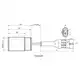 Индуктивный датчик ТЕКО ISBt AC8A8-31P-10G-LZR92-C-P-0,5
